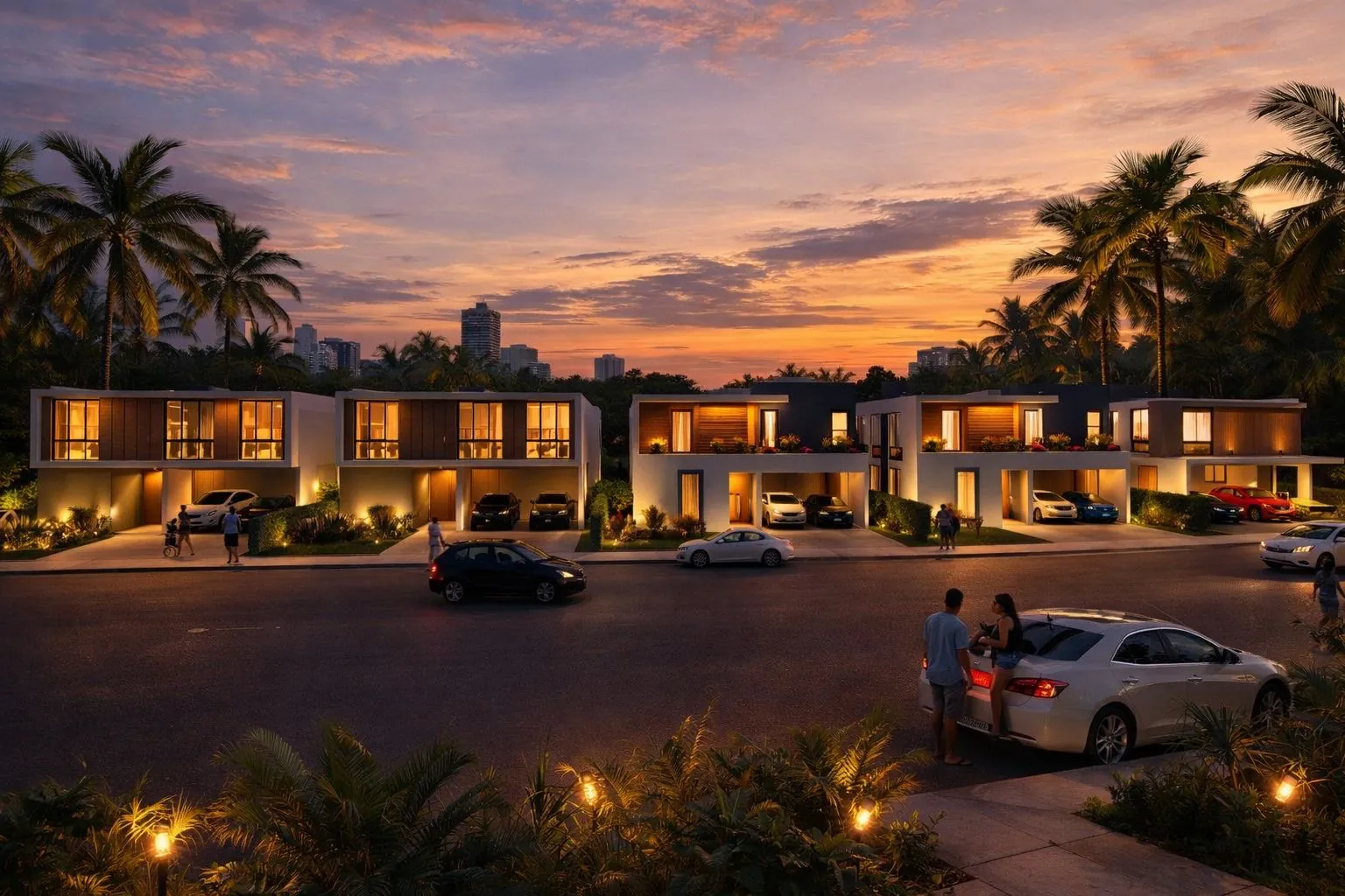 Don José María Park View · Render ilustrativo